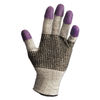 KCC97431 - G60 Purple Nitrile Gloves, 230 mm Length, Medium/Size 8, Black/White, Pair