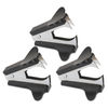 UNV00700VP - Jaw Style Staple Remover, Black, 3/Pack