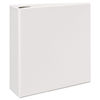 AVE09801 - Durable View Binder with DuraHinge and EZD Rings, 3 Rings, 4" Capacity, 11 x 8.5, White, (9801)