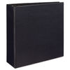 AVE09800 - Durable View Binder with DuraHinge and EZD Rings, 3 Rings, 4" Capacity, 11 x 8.5, Black, (9800)