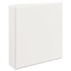 AVE09501 - Durable View Binder with DuraHinge and EZD Rings, 3 Rings, 2" Capacity, 11 x 8.5, White, (9501)