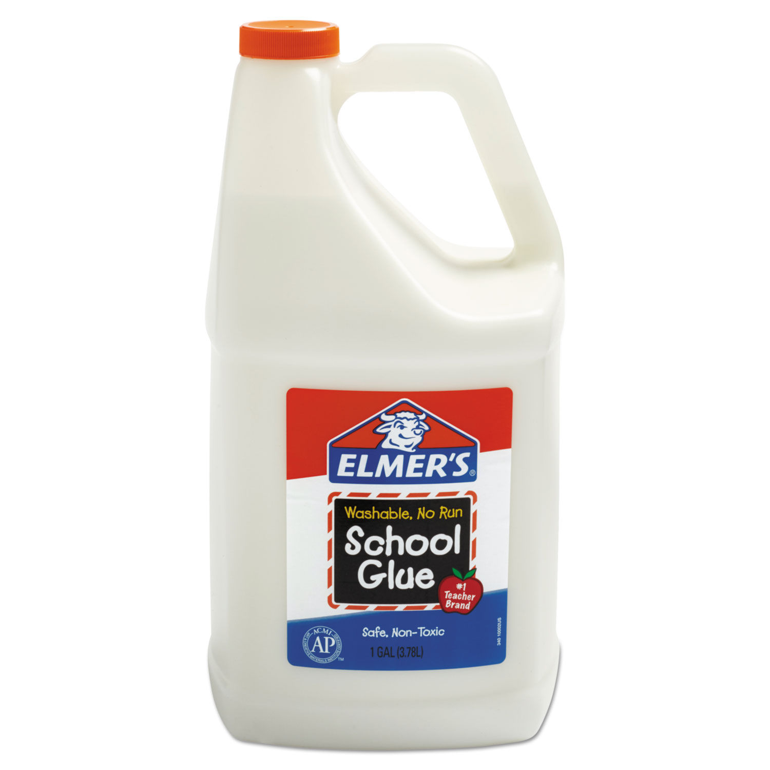 Elmers Washable School Glue 1 Gallon White - Office Depot