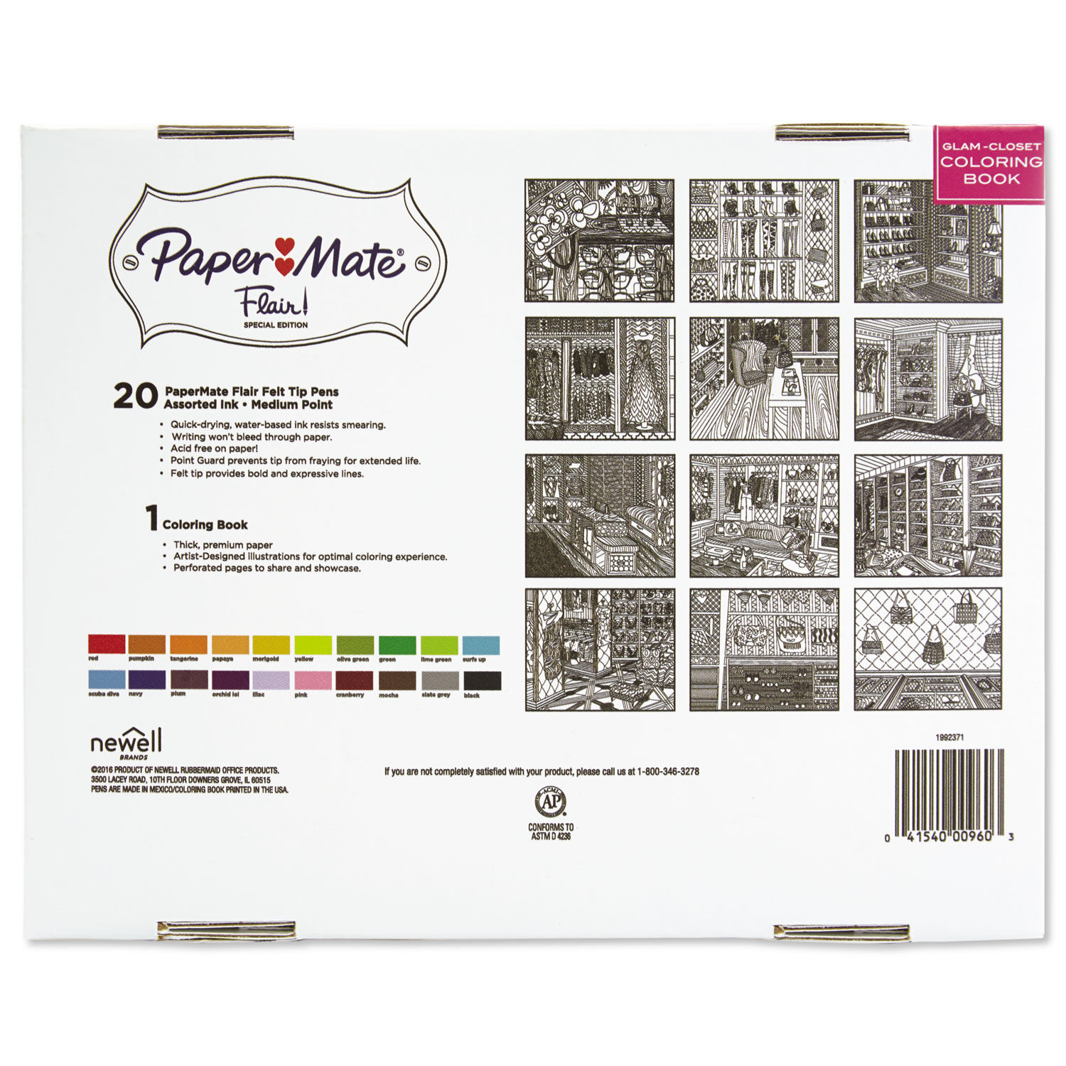 Flair Adult Coloring Kit by Paper Mate® PAP1989556