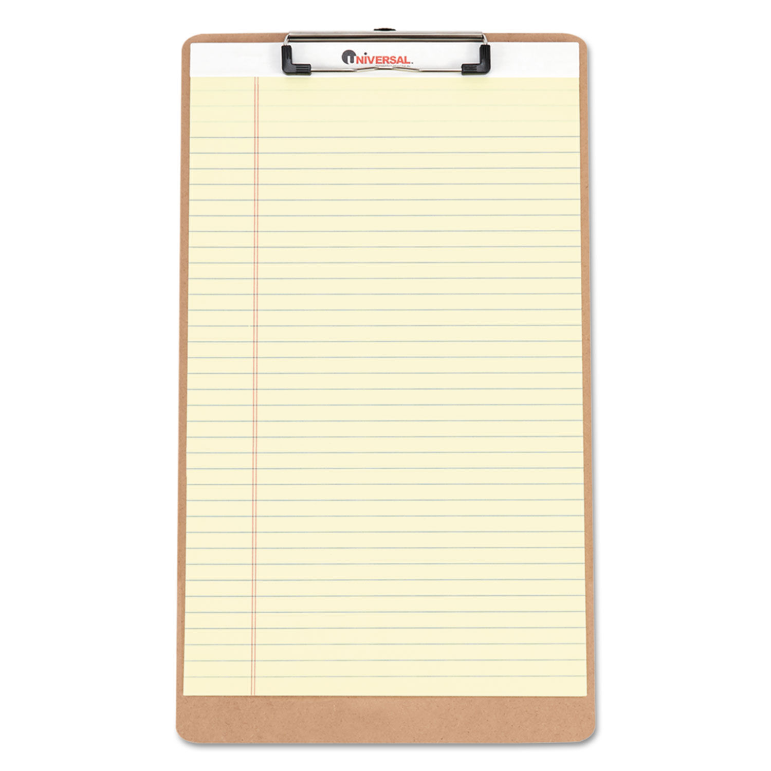 clipboard with yellow paper