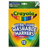 CYO587813 - Ultra-Clean Washable Markers, Fine Bullet Tip, Assorted Colors, Dozen