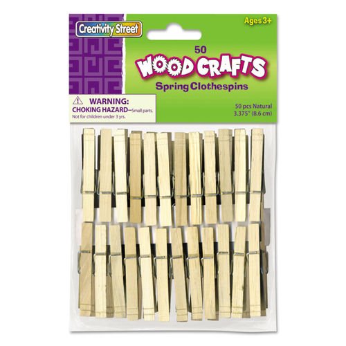 Wooden Spring Clothespin