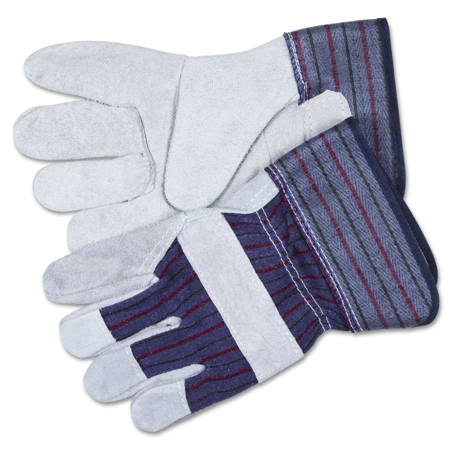 Split Leather Palm Gloves by MCR™ Safety CRW12010L