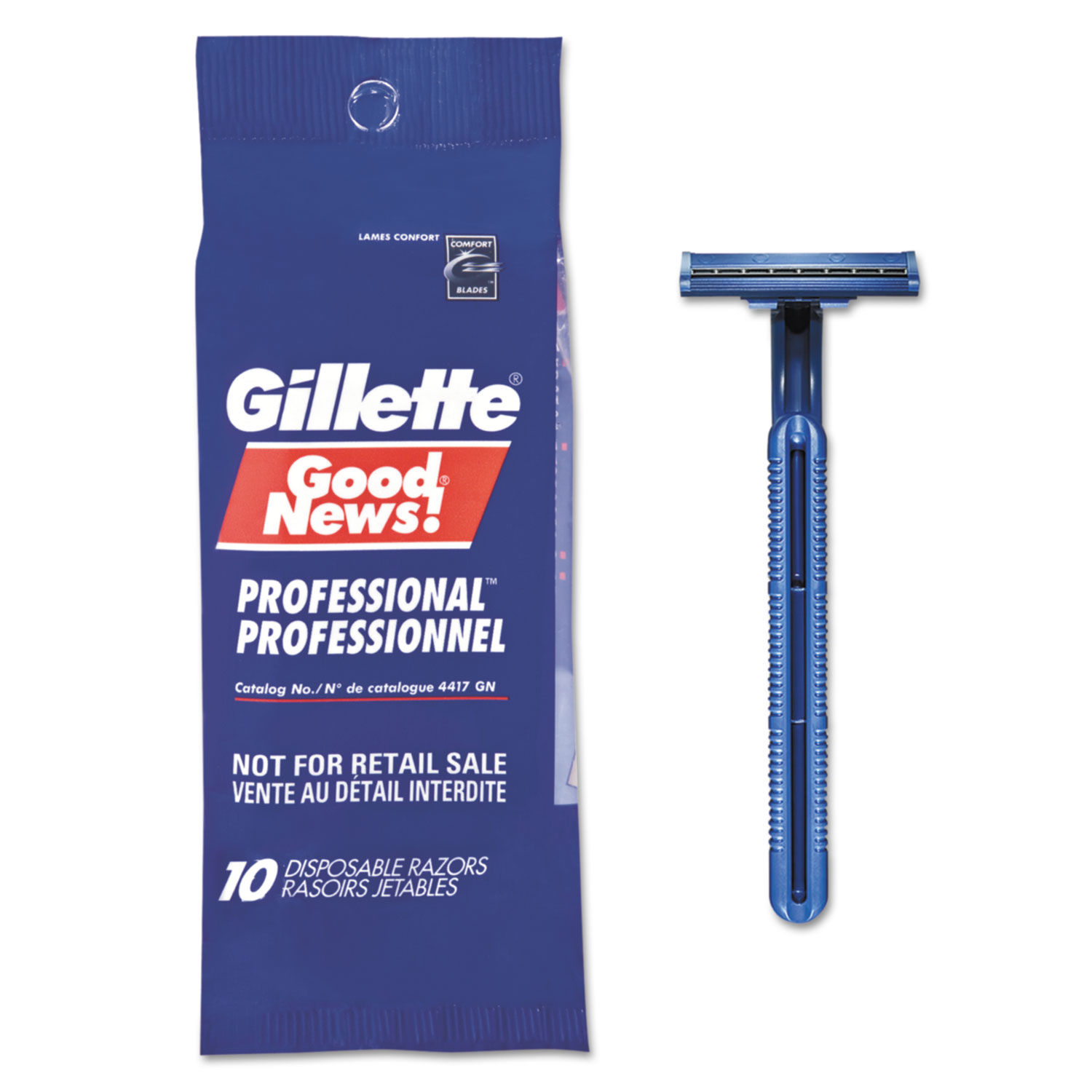 Garderobe Daar Monnik GoodNews Regular Disposable Razor by Gillette® PGC11004CT |  OnTimeSupplies.com