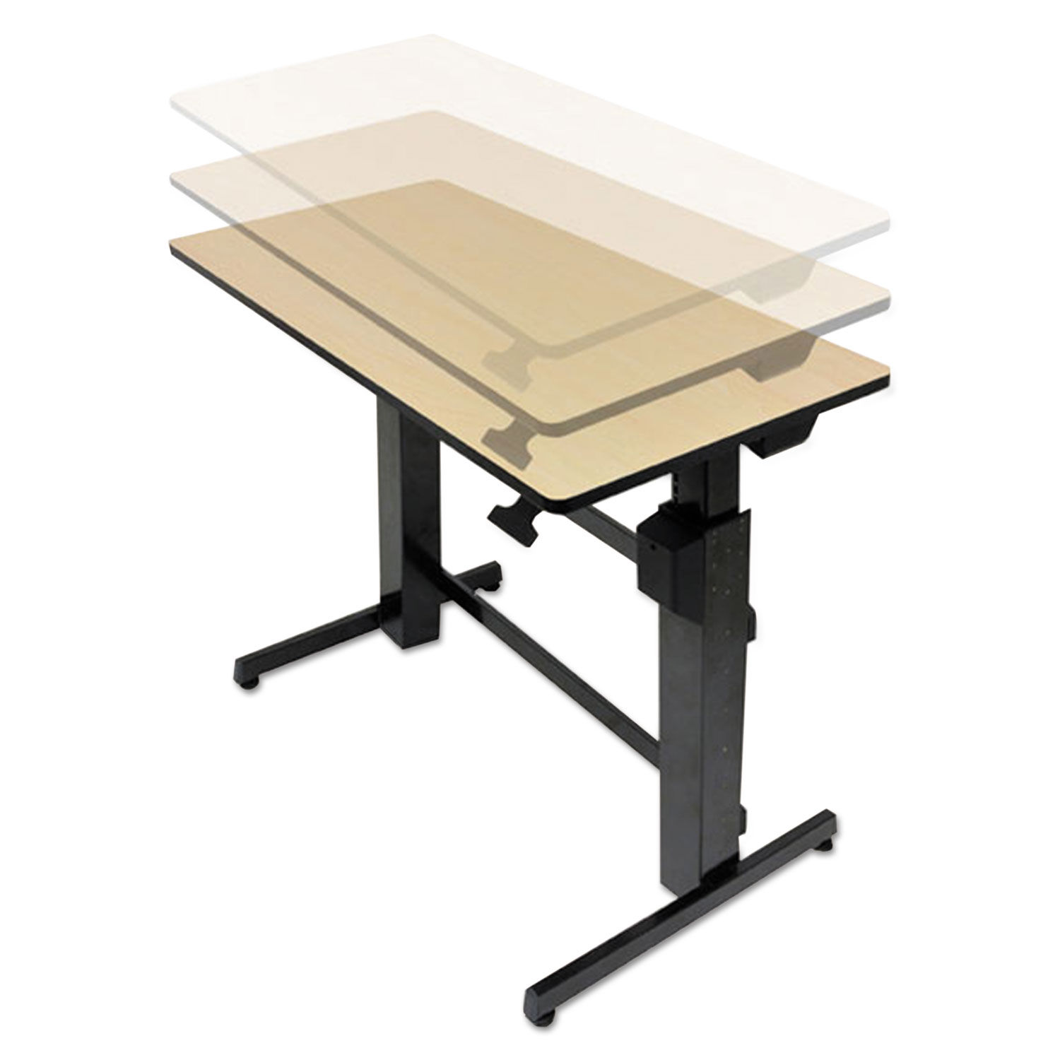 Workfit D Sit Stand Workstation By Workfit By Ergotron