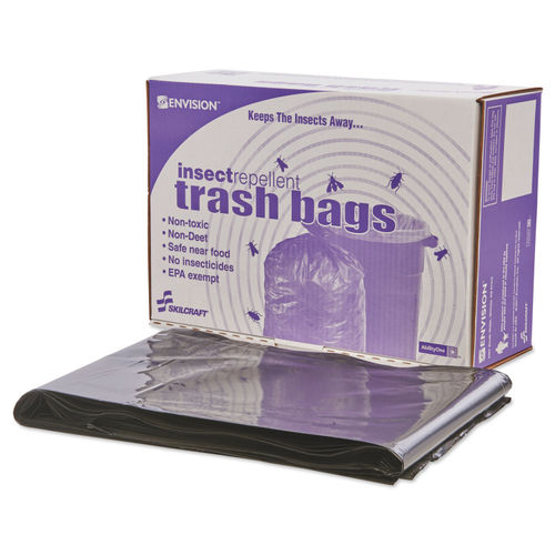 55 Gal. Insect Repellent Trash Bags (65 Per Box)