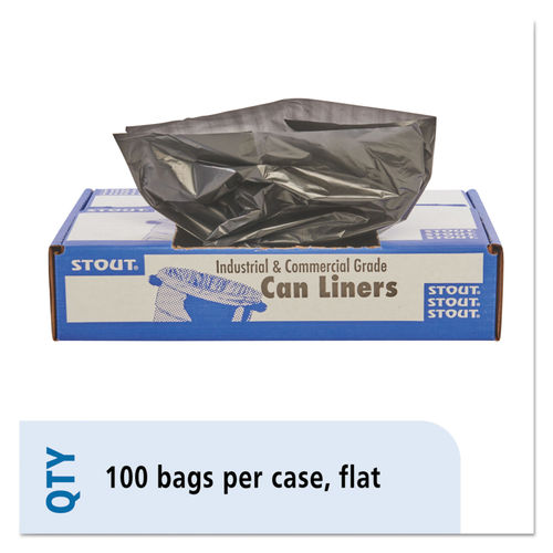 13 Gallons Polyethylene Plastic Recycling Bags - 50 Count