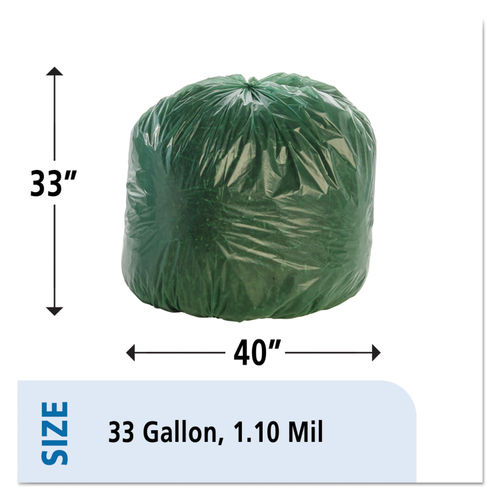 Controlled Life-Cycle Plastic Trash Bags by Stout® by Envision™ STOG3340E11