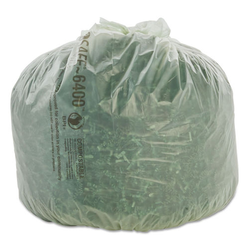 Stout EcoSafe Compost Trash Bags, 48 Gallon - 40 count