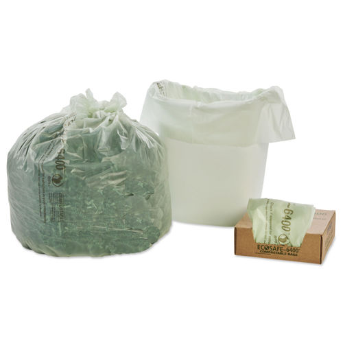 Stout Compostable Trash Bags, 30 Gallon - 48 count