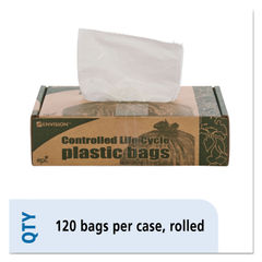 Trash Bags - 33 Gallon Trash Bags with Ties 5 Count (Case Qty: 240