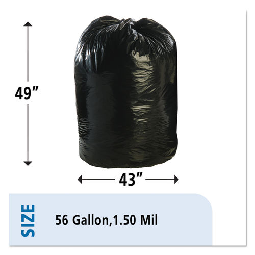 Value Collection - Trash Bags: 30 gal, 1.5 mil, 250 Pack