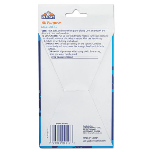 Elmer's WashableGlue Stick 0.77oz 12pk