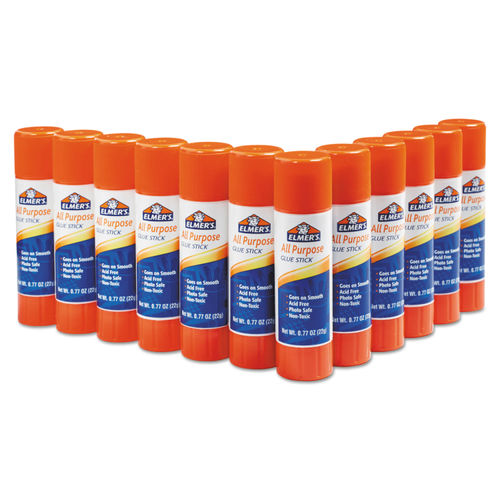 Avery Glue Stic Disappearing Color Permanent Glue Sticks Pack Of 6 - Office  Depot