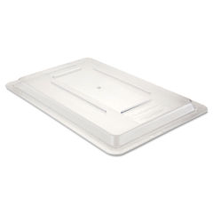 Rubbermaid FG350900WHT White Polyethylene Food Storage Box - 18 x