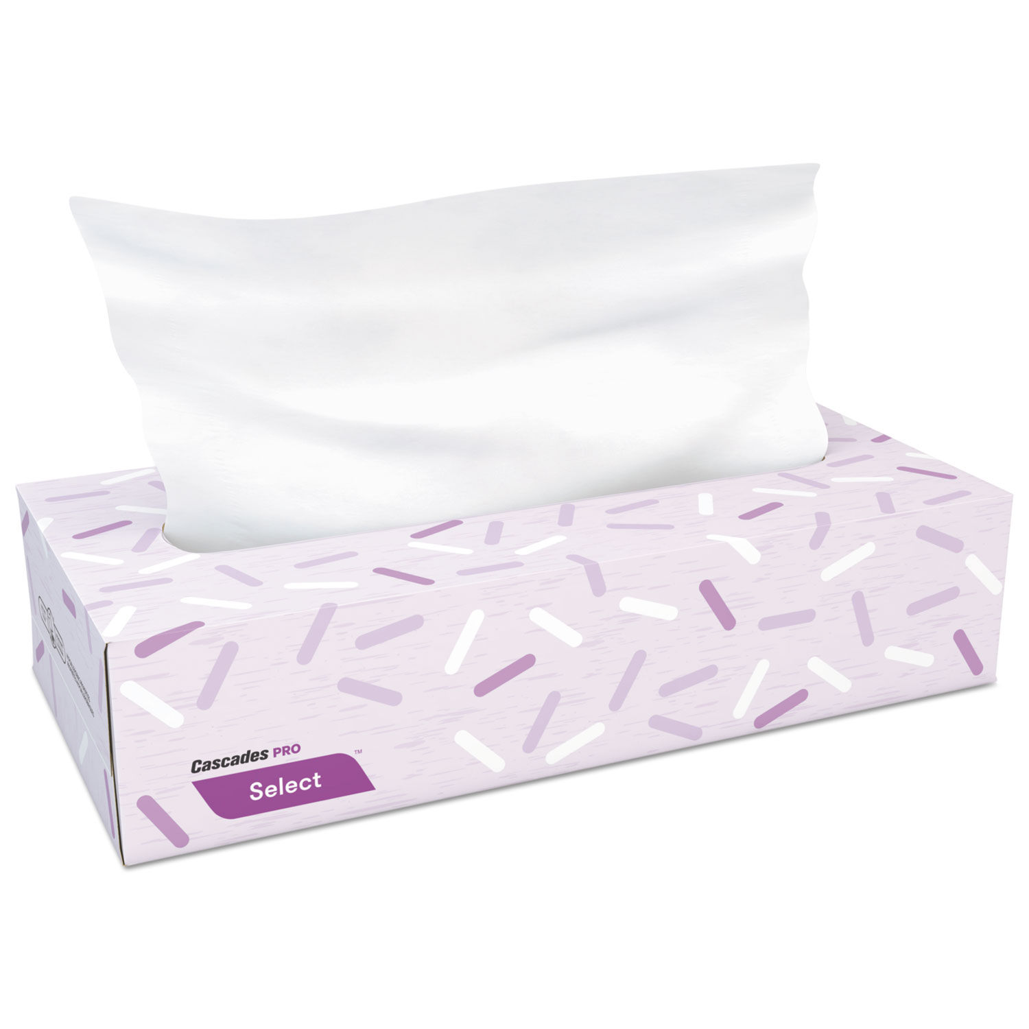 Select Flat Box Facial Tissue by Cascades PRO CSDF150
