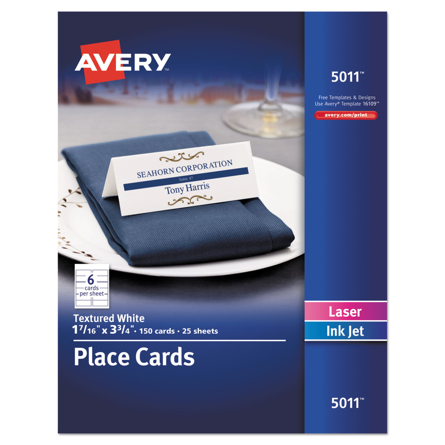 Small Textured Tent Cards, White, 22.22 x 22.22, 22 Cards/Sheet, 22 Sheets/Pack In Place Card Template 6 Per Sheet