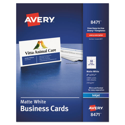 business card template 10 per page