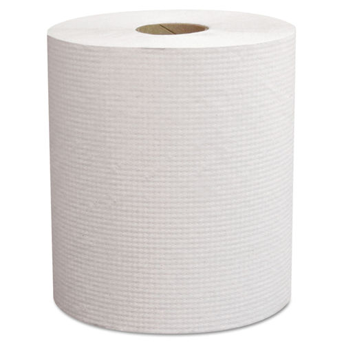 Cascades Select Roll Paper Towels, 1-Ply, 7.875 x 800 ft, White, 6/Carton