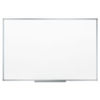 MEA85358 - Dry Erase Board with Aluminum Frame, 72 x 48, Melamine White Surface, Silver Aluminum Frame