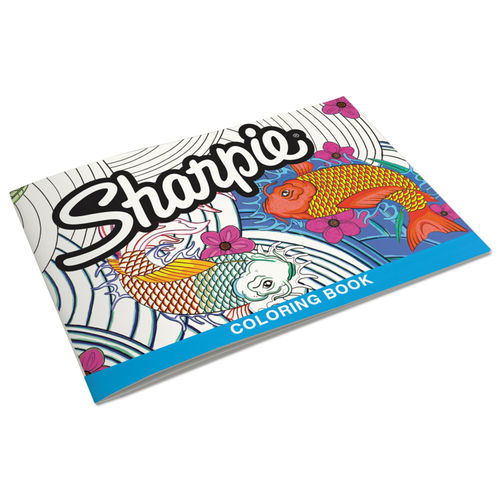 Sharpie Marker Aqua Coloring Kit, 20 Markers + Coloring Book