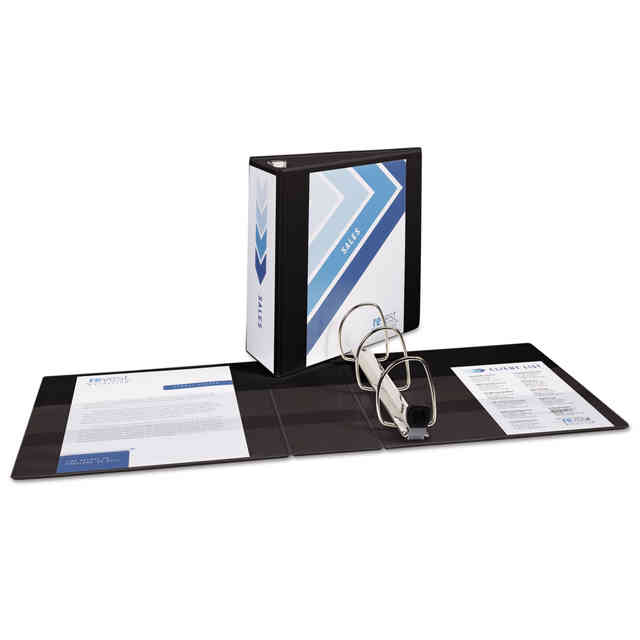 Heavy-Duty View Binder with DuraHinge, One Touch EZD Rings/Extra