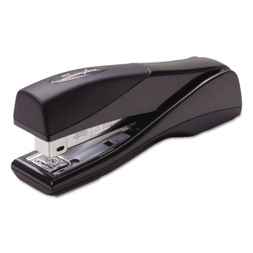 Swingline Optima Desk Stapler Full Strip 25-Sheet Capacity Silver