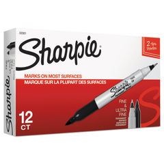 Irwin Sharpie 15001 #25 Black Felt Tip Marker (36/Cs) (Old #Mkl96223)  Chisel Point 15001 IRW15001 - Gas and Supply