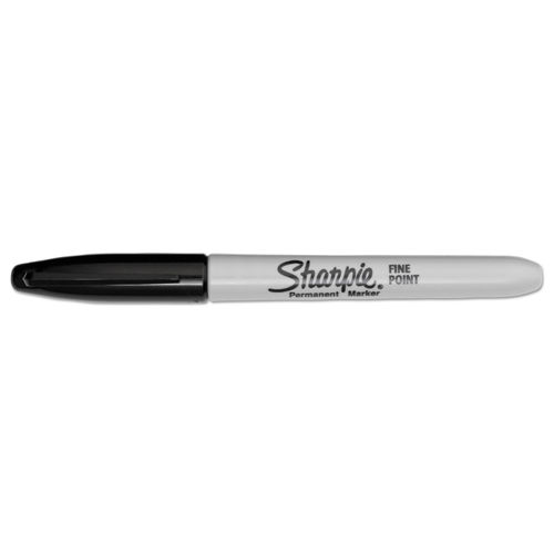 Sharpie Permanent Fine Point Marker Black - Office Depot