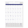 REDC171203 - Duraglobe Monthly Wall Calendar, 17 X 12, 2018