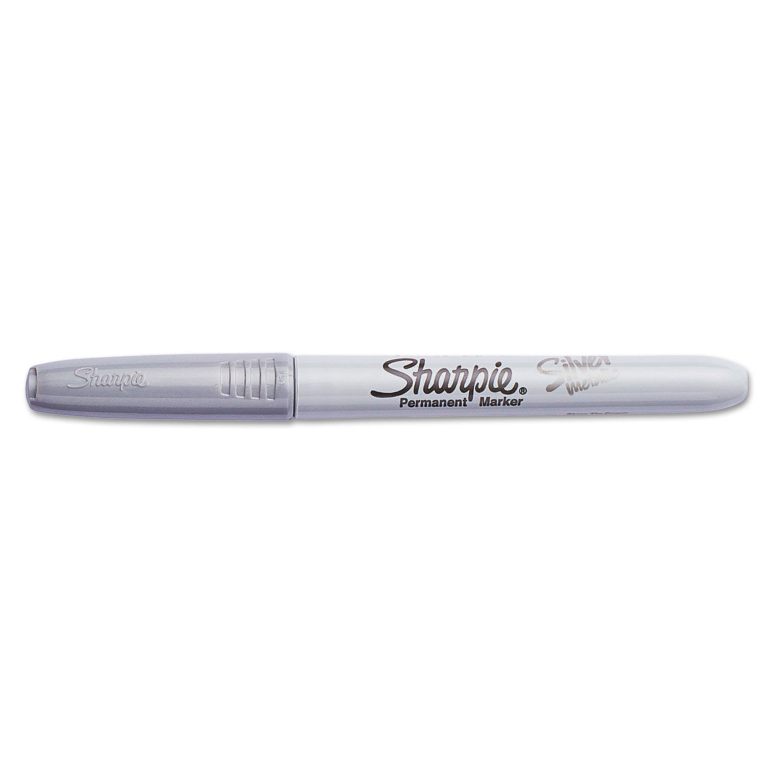 Sharpie Metallic Permanent Markers Fine Point Metallic Silver Pack Of 36 -  Office Depot