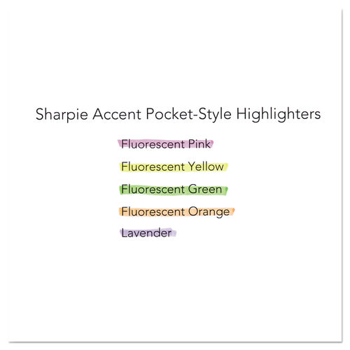 Pocket Style Highlighter Value Pack, Yellow Ink, Chisel Tip, Yellow Barrel,  36/Pack