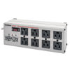 TRPISOBAR8ULTRA - Isobar Surge Protector, 8 AC Outlets, 12 ft Cord, 3,840 J, Light Gray