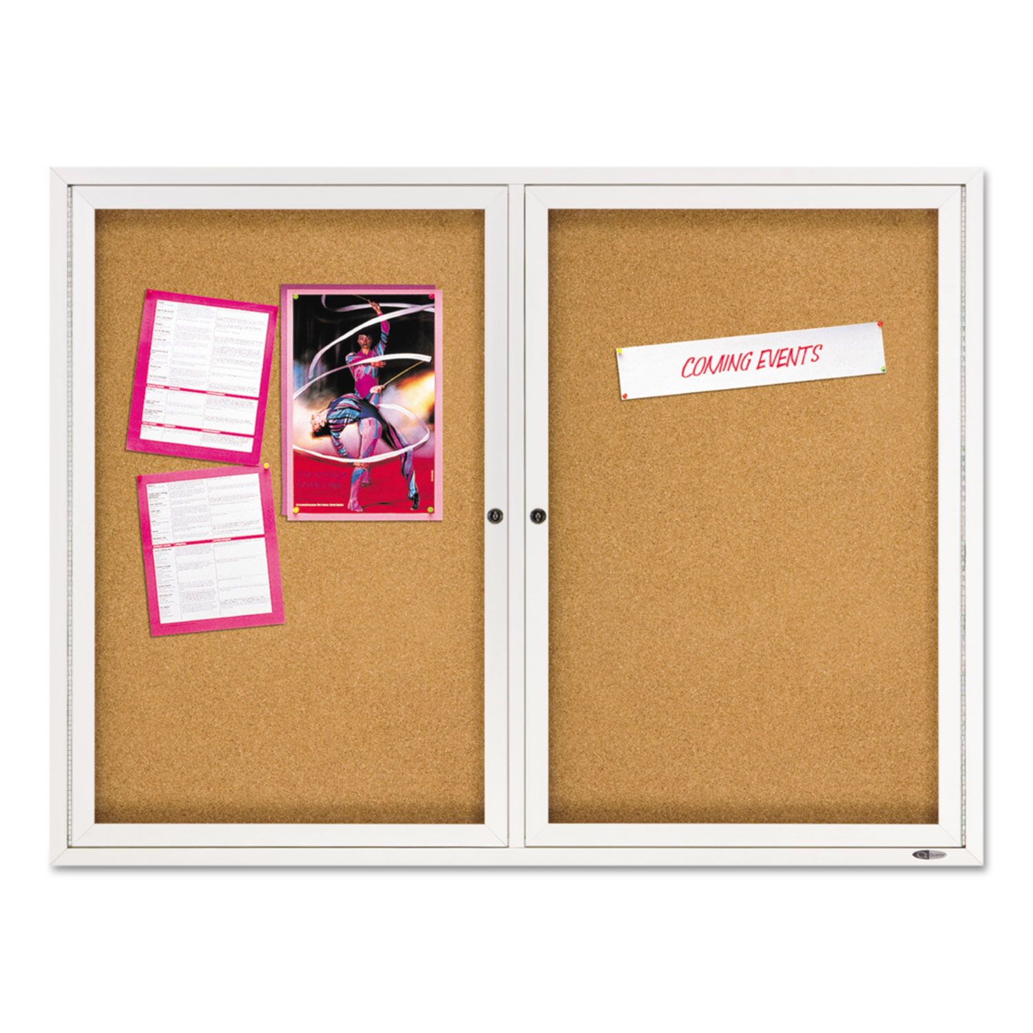 Enclosed Bulletin Board by Quartet® QRT2364