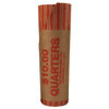 ICX94190093 - Preformed Tubular Coin Wrappers, Quarters, $10, 1,000 Wrappers/Box