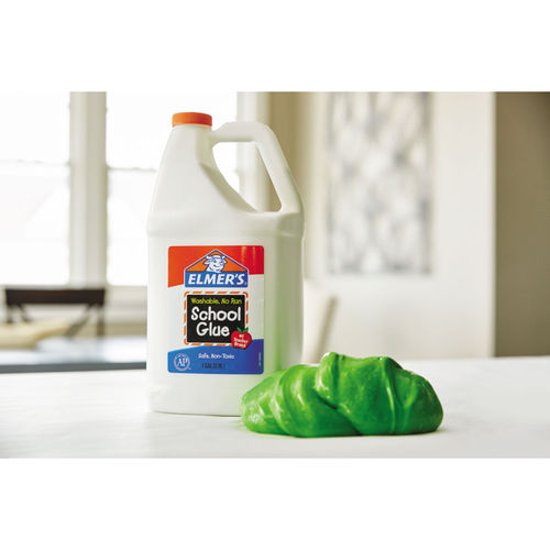 America Elmers Washable Glue All School Elmer's Glue 4/1.25 Oz. Liquid  (Color: White) Slime The White Glue Super Glue