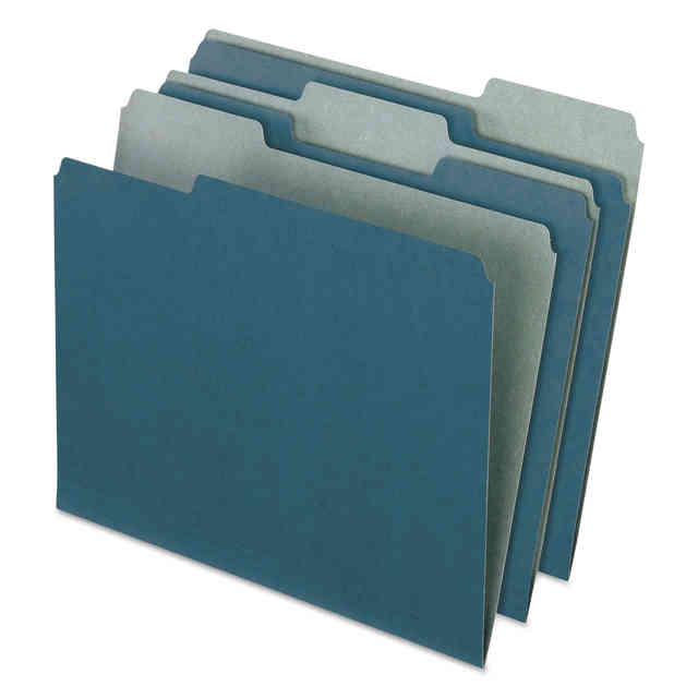 Earthwise by Pendaflex 100% Recycled Colored File Folders, 1/3-Cut Tabs: Assorted, Letter Size, 0.5 Earthwise by Pendaflex 100% Recycled Colored File Folders, 1/3-Cut Tabs: Assorted, Letter Size, 0.5