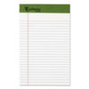 TOP20152 - Earthwise by Ampad Recycled Writing Pad, Narrow Rule, Politex Green Headband, 50 White 5 x 8 Sheets, Dozen