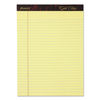 TOP20032 - Gold Fibre Writing Pads, Wide/Legal Rule, 50 Canary-Yellow 8.5 x 11.75 Sheets, 4/Pack