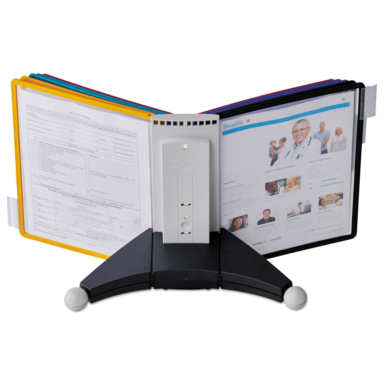 SHERPA Desk Reference System by Durable® DBL554200