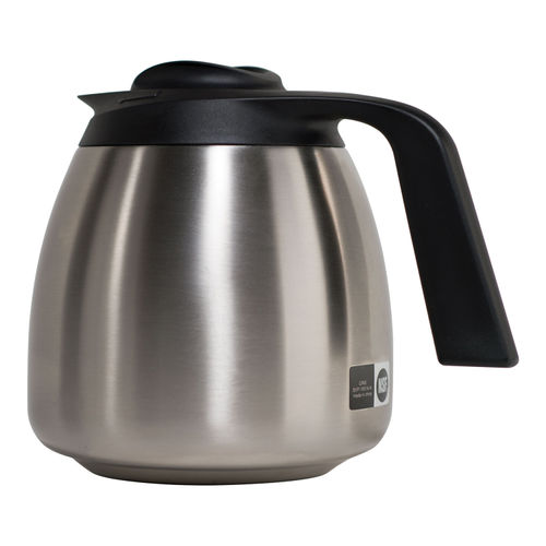 Bunn 1.9 Liter Thermal Carafe, Stainless Steel-Black