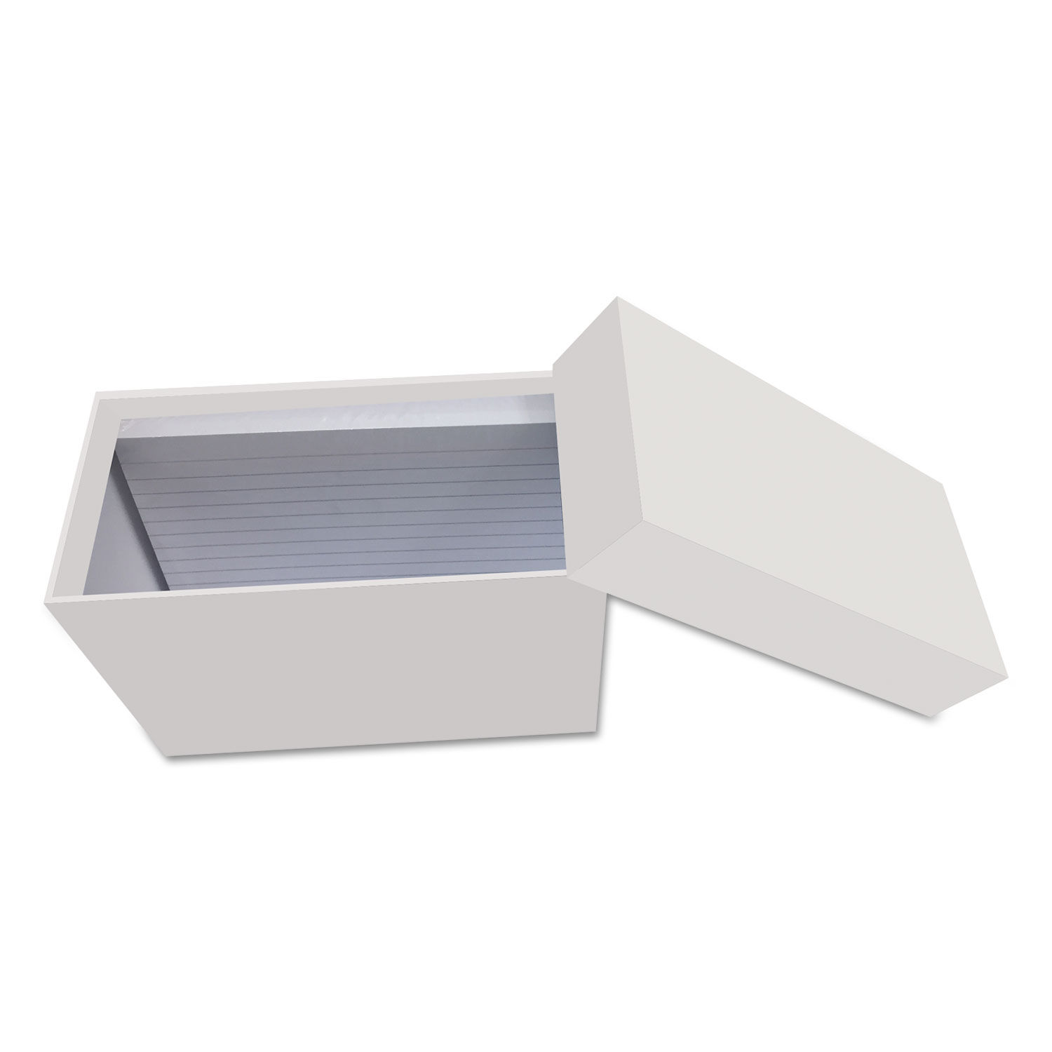 Index Card Box with 100 Ruled Index Cards by Universal® UNV47280