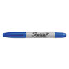 SAN32003 - Twin-Tip Permanent Marker, Extra-Fine/Fine Bullet Tips, Blue, Dozen