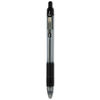 ZEB22210 - Z-Grip Ballpoint Pen, Retractable, Medium 1 mm, Black Ink, Clear/Black Barrel, 12/Pack