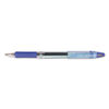 ZEB44120 - Jimnie Gel Pen, Stick, Medium 0.7 mm, Blue Ink, Clear/Blue Barrel, 12/Pack