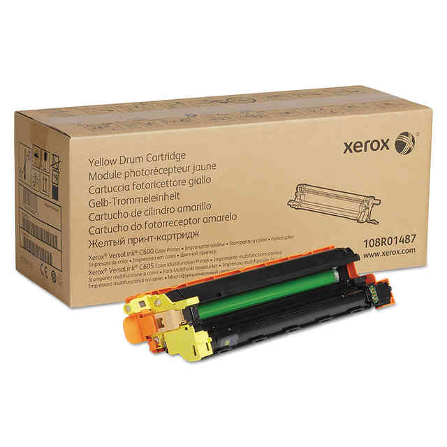 108R01487 Drum Unit, 40,000 Page-Yield, Yellow 108R01487 Drum Unit, 40,000 Page-Yield, Yellow